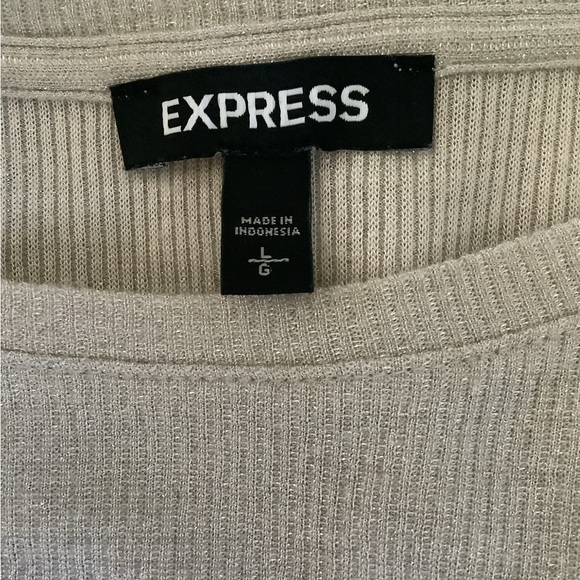 Express Sparkly Long Sleeve - Picture 3 of 3